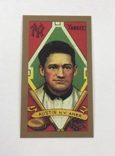 Jimmy Austin 1911 T205 Gold Border Reprint Single 