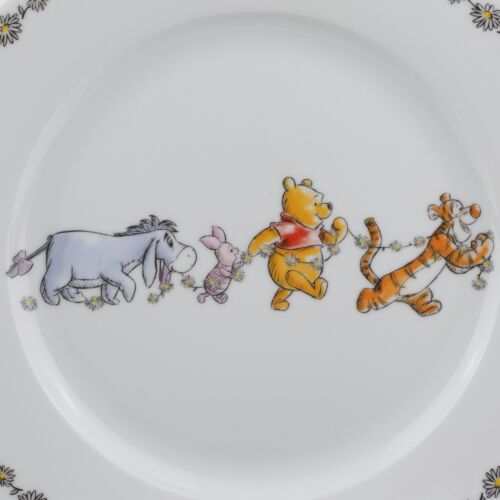 Juego de 4 platos de cena de cadena margarita Disney Winnie the Pooh Piglet Tigger Eeyore - Imagen 3 de 3
