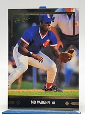 1991 Leaf Gold Rookies Mo Vaughn #BC7 Boston Red Sox Baseball Card