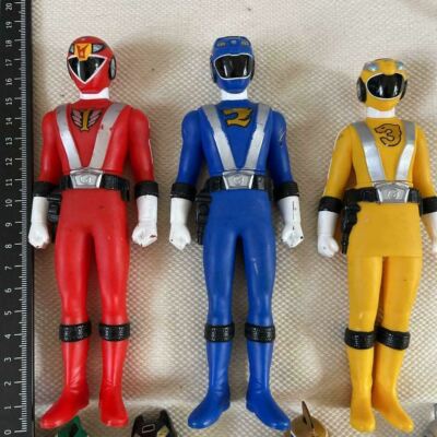 Power Rangers RPM Goonger Soft Vinyl Figure 7p Set Sofubi BANDAI