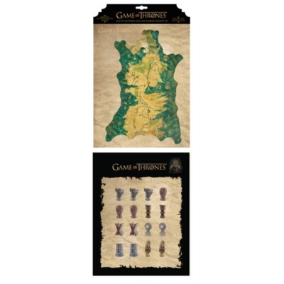 Set Magnete -spiel Thrones Westeros Landkarte Marker Überwachungssystem Seasons