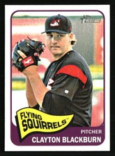 Clayton Blackburn 2014 Topps Heritage Minor League #21 Baseball Card