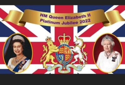 ELIZABETH QUEEN Platinum Jubilee 2022 KÜHLSCHRANKMAGNET laminierter Kunststoff kein 3D