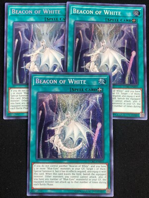 YUGIOH BEACON OF WHITE LCKC-EN035 SECRET X3 NM | eBay