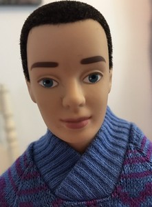 black hair ken doll