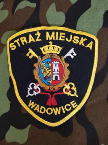POLAND PATCH POLICE STRAZ MIEJSKA WADOWICE - Picture 1 of 2