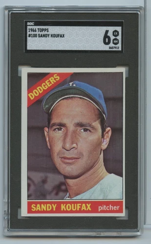 1966 Topps Sandy Koufax #100 SGC 6