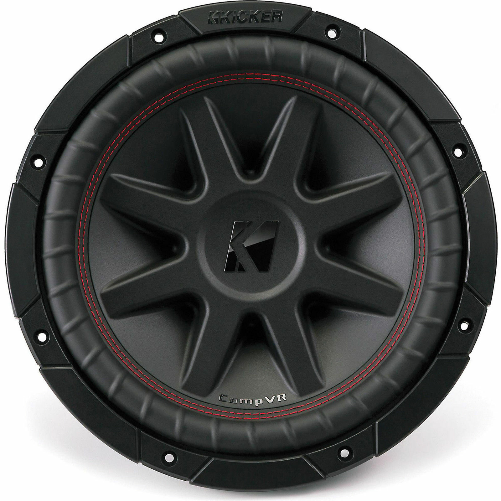 Kicker CompVR 10 Inch Car Subwoofer with Dual 4 Ohm Voice Coils
