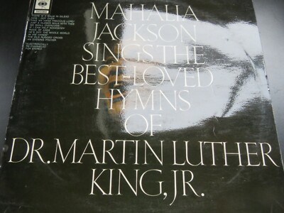 MAHALIA JACKSON - The Best-Loved Hymns Of Dr. Martin Luther King, Jr. LP / 1969