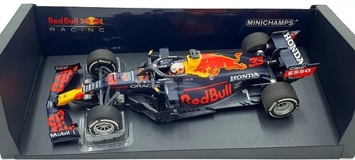 Minichamps 1/18 Scale 110 210833 Red Bull Honda RB16B F1 Verstappen French - Picture 4 of 5