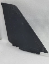 3D Black Resin Printed Vertical Stabilizer LEFT Fin 2011 25th GI Joe Skystriker