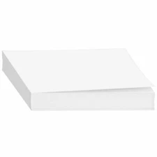 8.5 x 5.5 White Regular Paper, Half Letter Size, 20lb Bond (75gsm), 500 Sheets