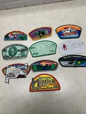 Lot of 10 2005 National Jamboree JSP's