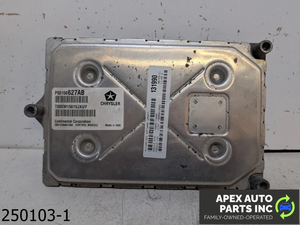 Computadora de motor Chrysler 200 2011-2014 OEM 2,4 L ECU PCM ECM pcu Foto 4 de 4