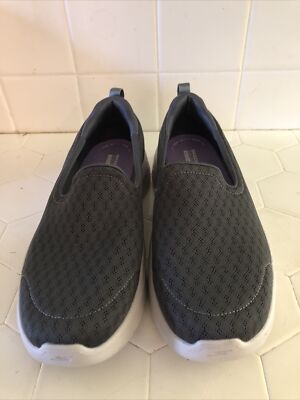 Women Skechers Go Walk Flex Mesh Upper 124955 Charcoal US