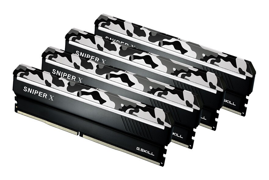 G.Skill Sniper X 32GB (4x 8GB) Desktop Memory Model F4-2400C17Q