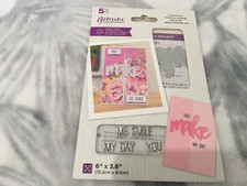 Gemini Gatefold Stamp  Die MAKE MY DAY - by Crafter's Companion 706708 - NEW