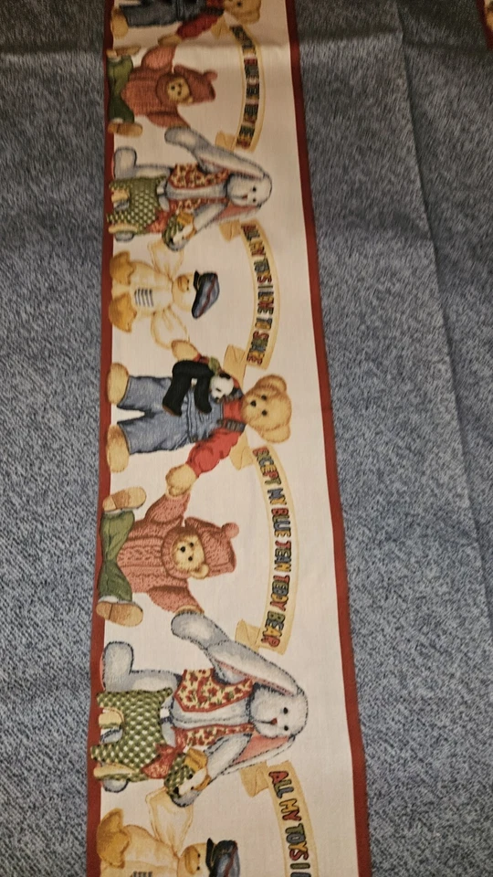 Jeans de Colección Daisy Kingdom Azul Peluche Rayas Tela Algodón 6.5 Yardas X 44" Ancho Foto 3 de 4