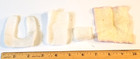 VINTAGE DOLLHOUSE RUGS: 3 homemade bathroom rugs, 1 other — photo 2