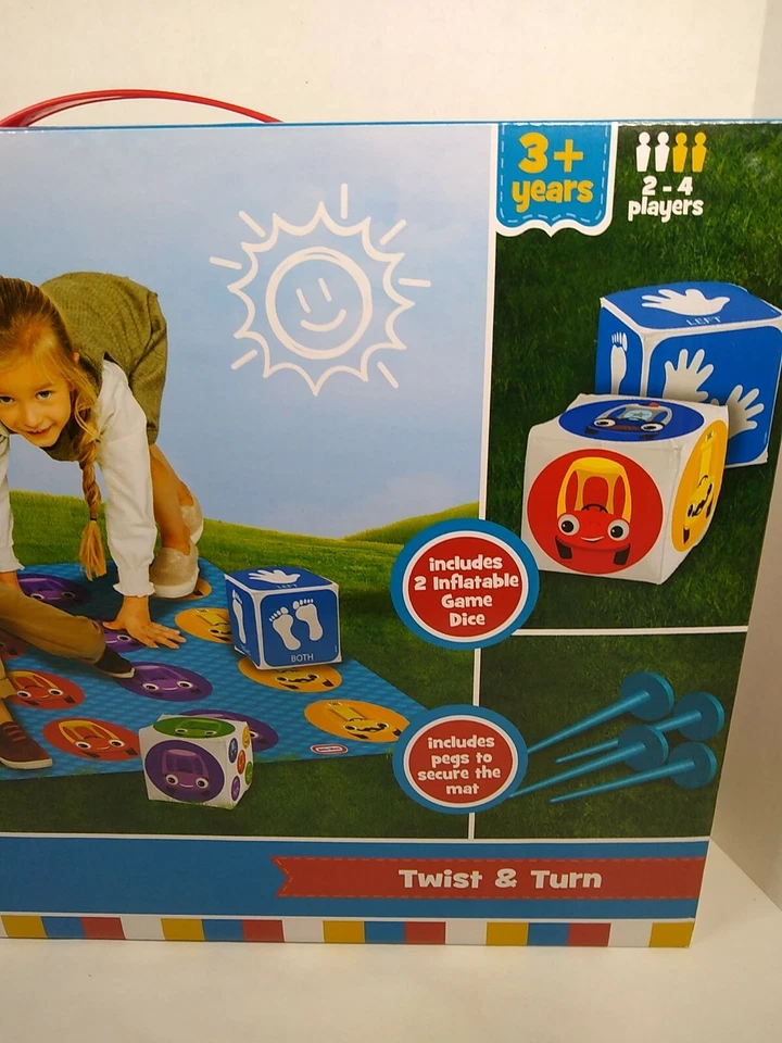 Twist & Turn Little Tikes Indoor Outdoor Play Ages 3+ For 2 -4 Players - Image 3 of 4
