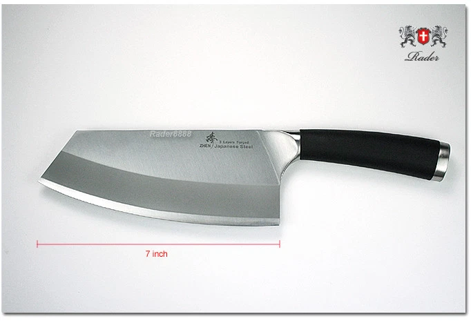 Japanese Steel all purpose cleaver vegetable chopping knife 7 inch cutlery - Image 2 of 4