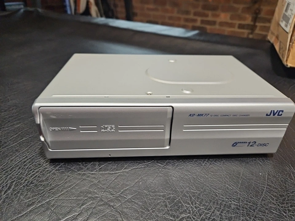 **Open Box/NO CONTROLLER or CORDS** JVC 12-Disc Car CD Changer ONLY KD-MK77 - Image 2 of 4