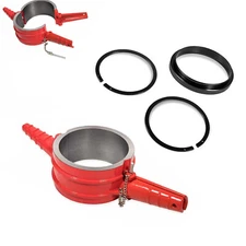 7040 Piston Ring Compressor Tool+Adapter+Anti-Polishing Ring For Cummins ISX,QSX