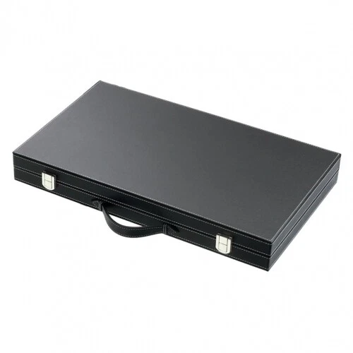 Backgammon - Koffer - Stelios - Kunstleder - groß - Bild 3 von 4