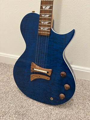 Fernandes LSA - 65 Monterey Blue Japanese Made Electric Acoustic