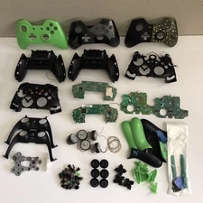 Lot of Xbox One Wireless Controller Parts - Shells, Boards, Motors, Buttons ++