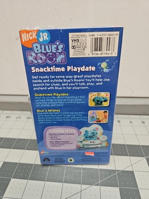 Blues Room - Snacktime Playdate (VHS, 2004) for sale online | eBay