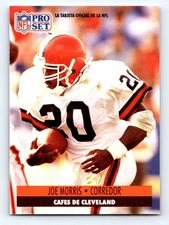 1991 Pro Set Spanish #44 Joe Morris Fresh Break EX-EXMINT