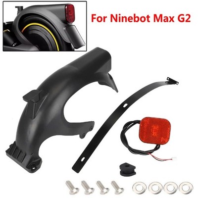 Heckfender mit Rücklicht Halterung Kit für Segway Ninebot Max G2 Elektroroller #