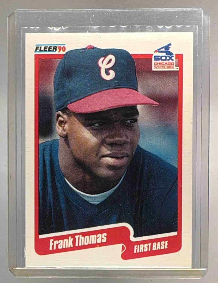 Frank Thomas 1990 Fleer Update #U-87 Rookie RC