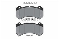 Bremsbelagsatz BremsklöTze FüR Jeep Grand Cherokee IV WK WK2 Chevrolet