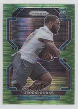 2021 Panini Prizm Rookie Neon Green Pulsar Prizm Gerrid Doaks #426 c2t