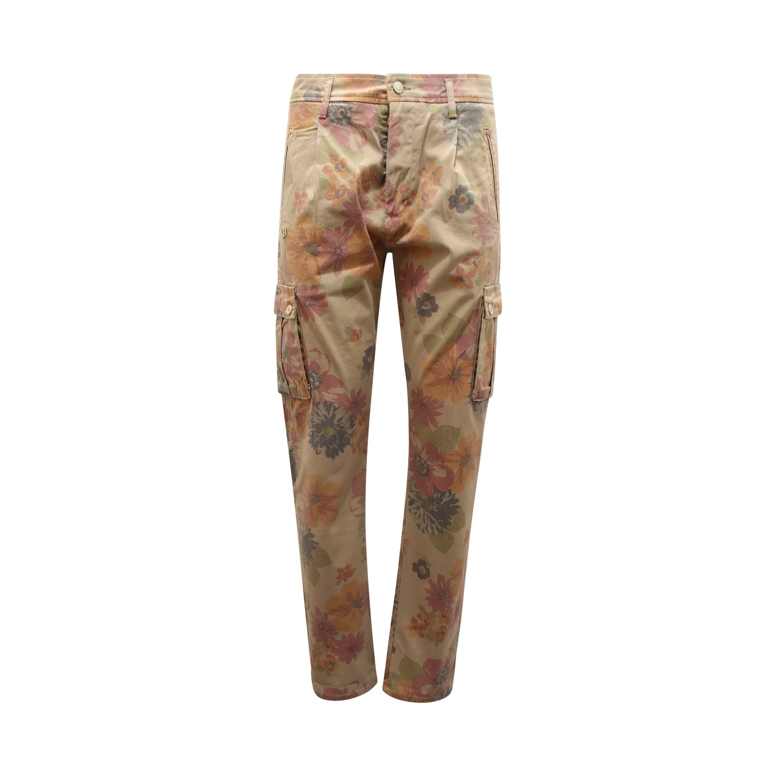 L4175 PANTALONE CARGO UOMO DANIELE ALESSANDRINI BLUE LABEL MAN TROUSERS