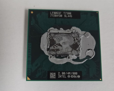 Intel Core 2 Duo T7300 CPU SLAMD SLA45 Processor 2.0 GHz / 4M / 800 MHz - TESTED