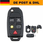 5Tasten Klapp Schlüssel Fernbedienung Gehäuse für Volvo S60 S80 V70 XC70 90 XC90