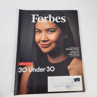 Forbes Special Issue 30 Under 30 December 2019 Kevin Durant Melanie Perkins