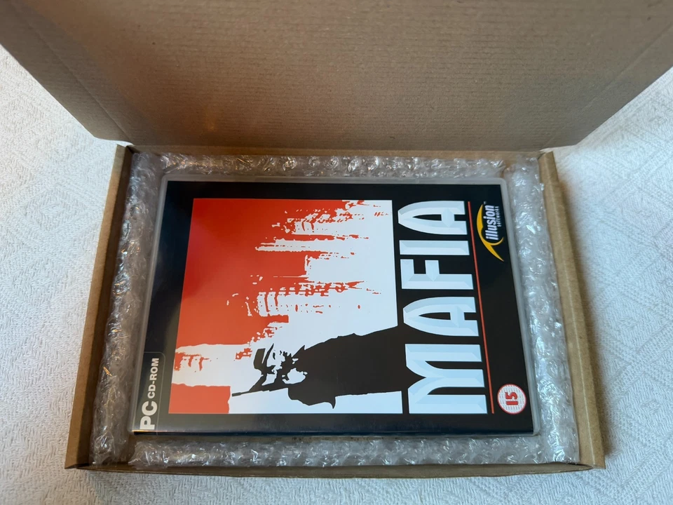 Mafia PC CD - VGC CIB with Reg - Map - High Quality Packing - Tracked - Image 3 of 4