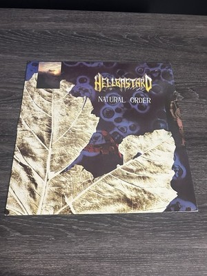 Hellbastard   Natural Order LP Earache MOSH 22 A2/B2 VG+ Crust Punk