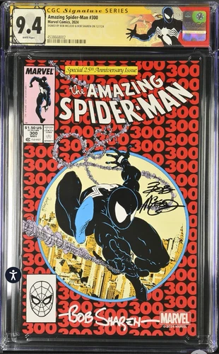 AMAZING SPIDER-MAN #300 CGC SS 9.4 W/Custom Label McFarlane Toys Variant