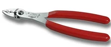 Vim Tools WS57 5 In 1 Auto Tech Wiring Tool, 7 Inch Long Satin Chrome With Red