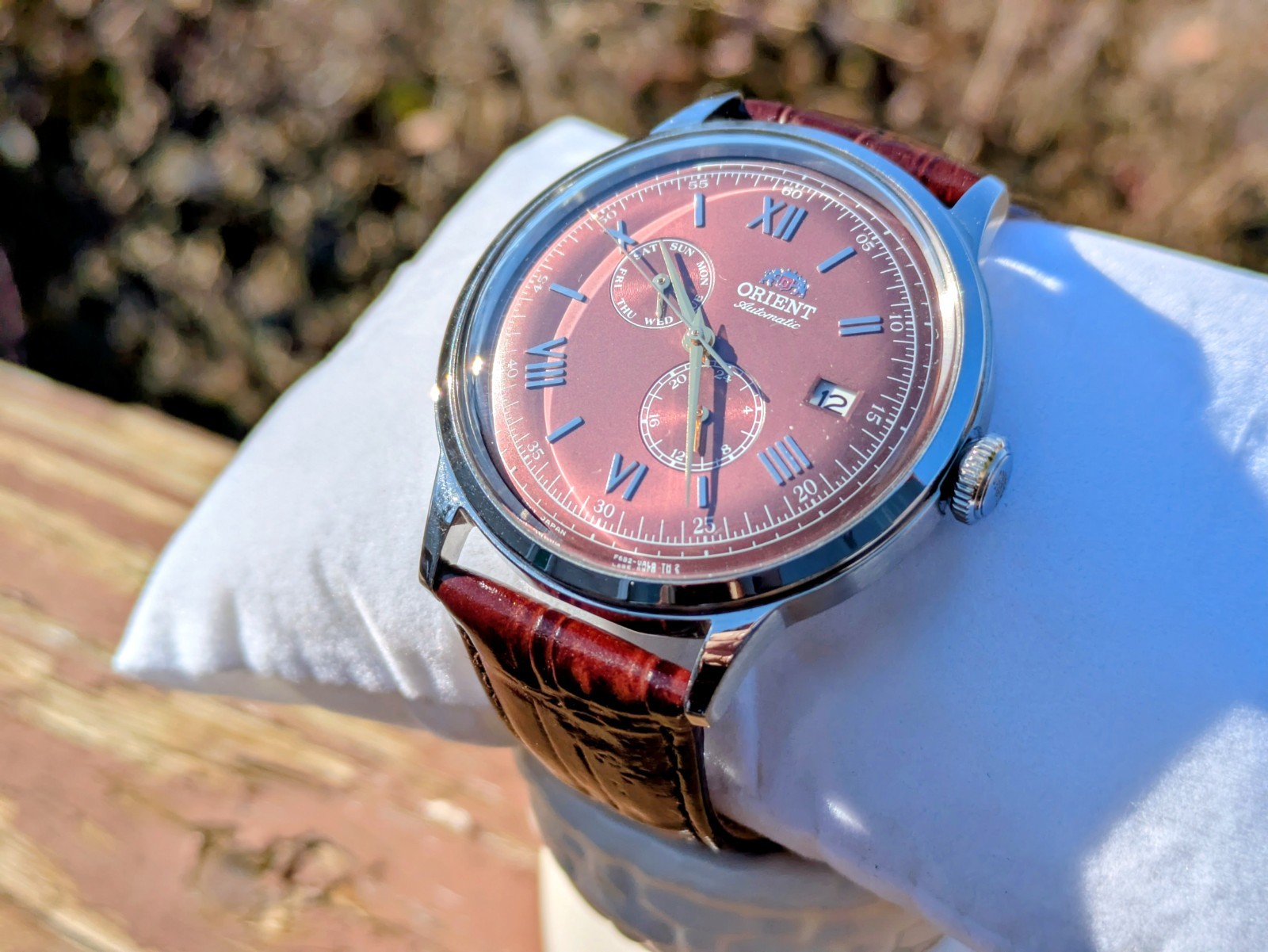 Mint Orient Bambino Version 8 Automatic Watch Use… - image 6