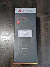 Powerextra DF-400 Electronic Flash Fits Canon Nikon Pentax Digital Series New