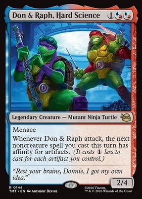 Don & Raph, Hard Science-Teenage Mutant Ninja Turtles-Regular-144-NM