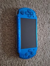 Sony PSP-3003 Handheld Console Vibrant Blue Spares Or Repairs No Battery