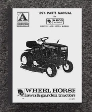 A-800 LAWN TRACTOR ELECTRIC & RECOIL PARTS MANUAL FITS WHEEL HORSE A SERIES WH80