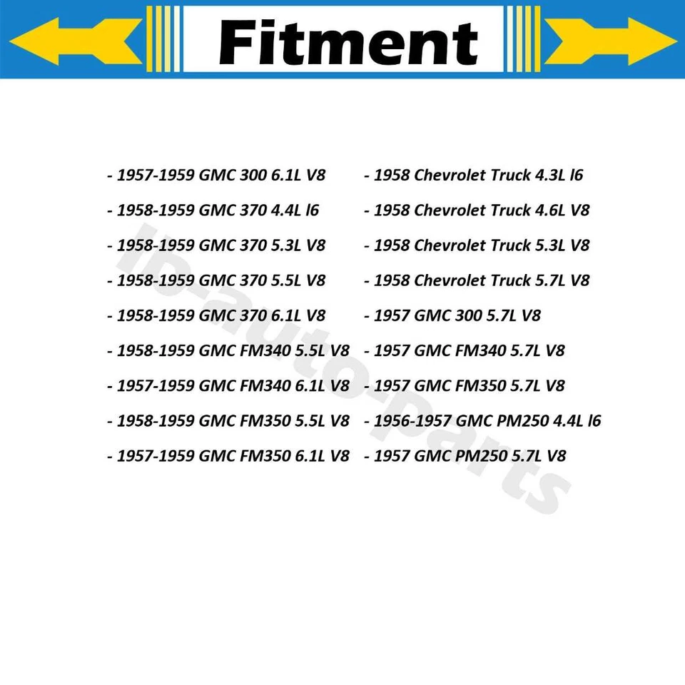 Manguera de freno trasero línea Sunsong 2 piezas para 1951 GMC P252 3,7 L 1951 GMC P253 3,7 L Foto 3 de 4